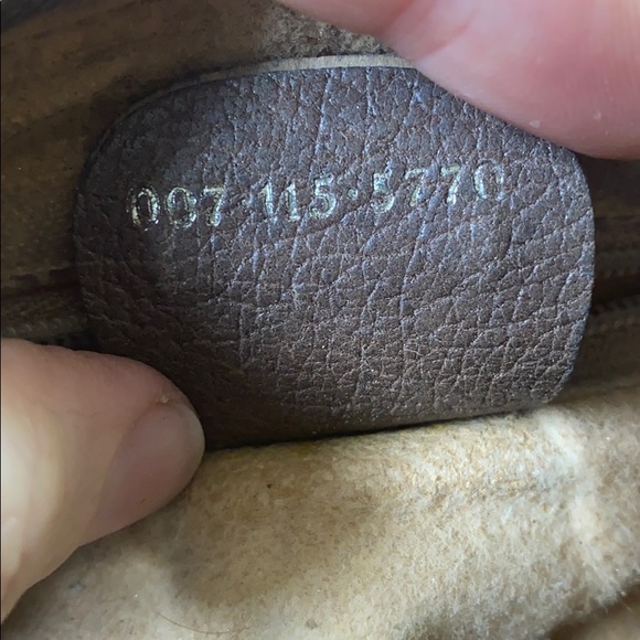 Authentic Gucci Monogram Makeup Bag - Picture 9 of 9